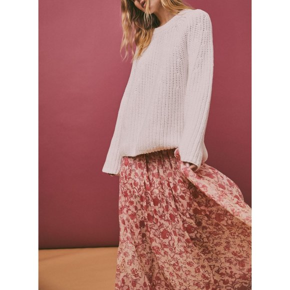 🎉LAST CHANCE🎉 FREE PEOPLE See It Through Dress / Pink Rose Combo - Picture 3 of 9